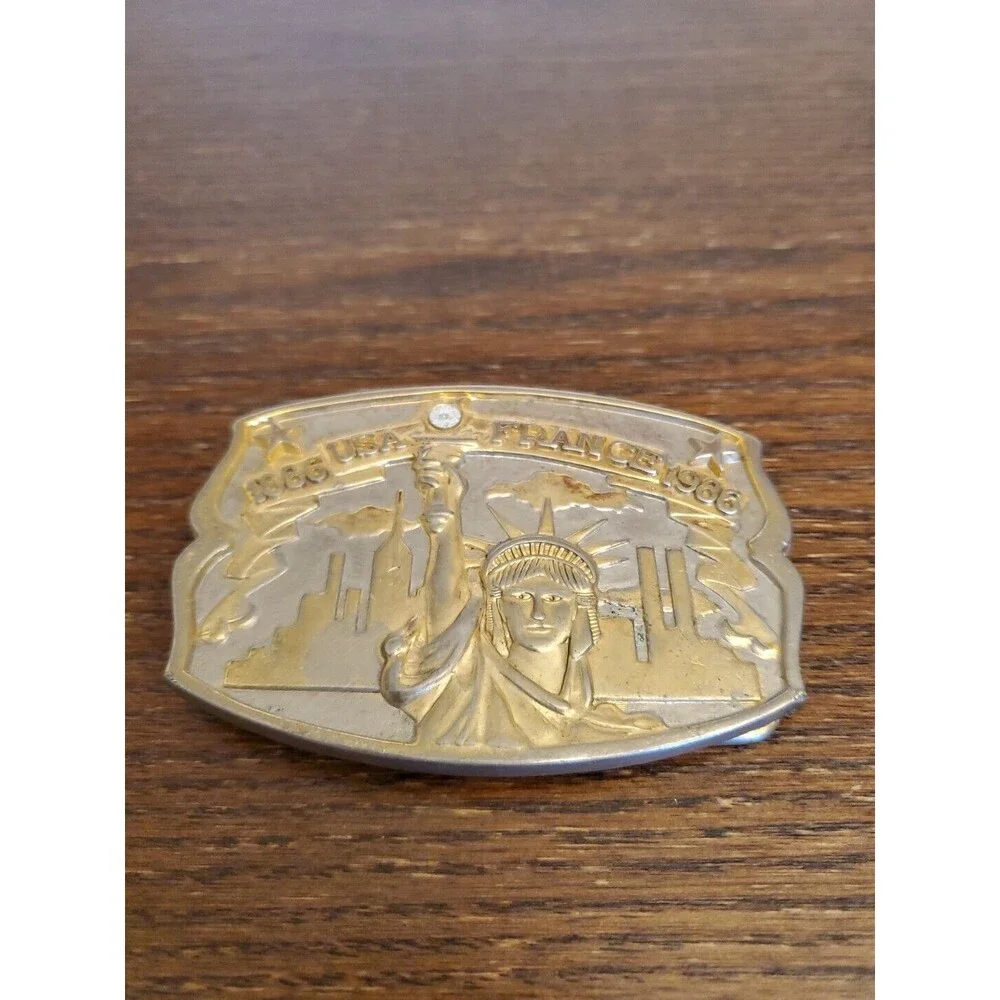 Hammond INT'L Mint 100 Yr Traditional Liberty Limited Edition Gold Silver Buckle